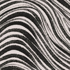 Black & White Irregular Lines Coffee Mug Gallery Image 2