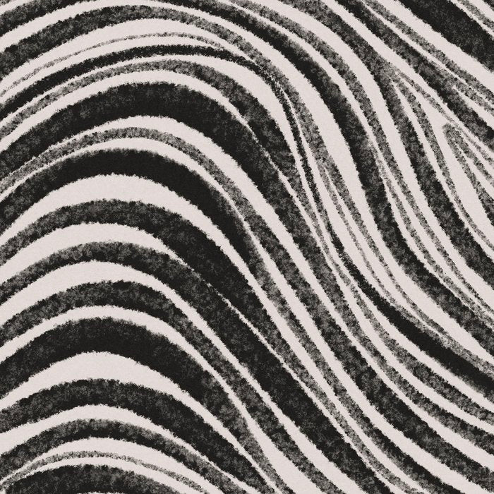 Black & White Irregular Lines Coffee Mug Gallery Image 2