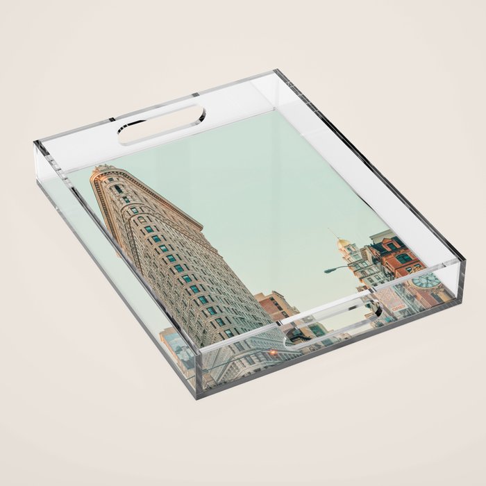 Flatiron at Sunrise - NYC Acrylic Tray Gallery Image 1