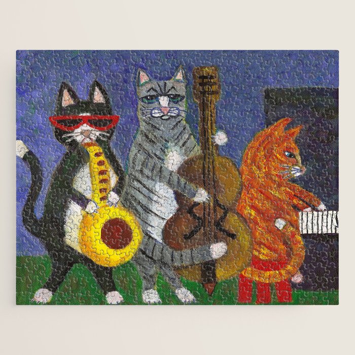 Jazz Cats Jigsaw Puzzle Gallery Image 1