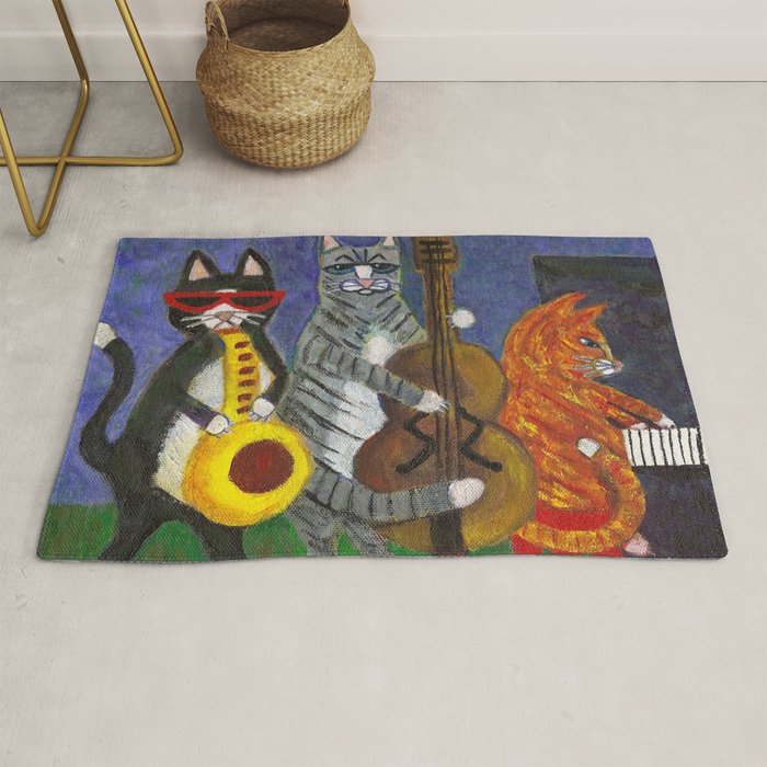 Jazz Cats Rug Gallery Image 1