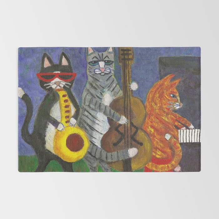 Jazz Cats Rug Gallery Image 2