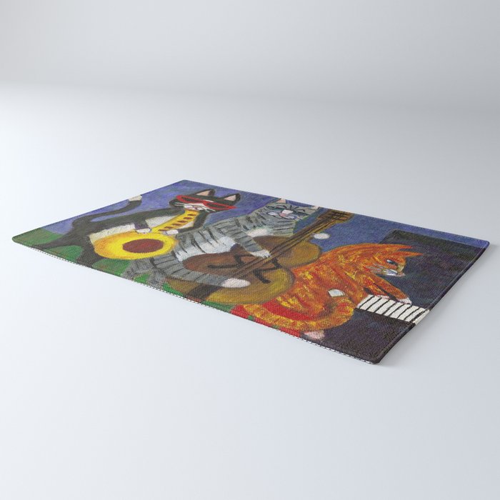 Jazz Cats Rug Gallery Image 3