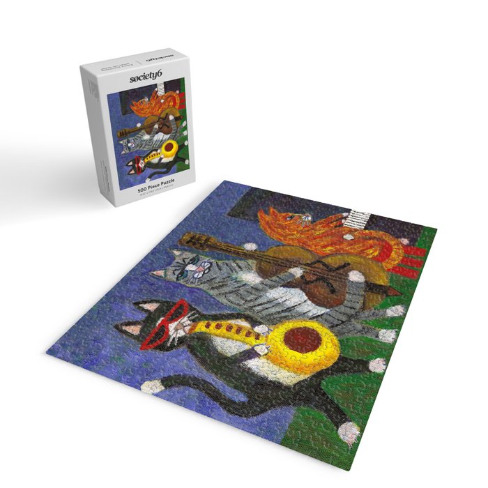 Jazz Cats Jigsaw Puzzle Gallery Image 2