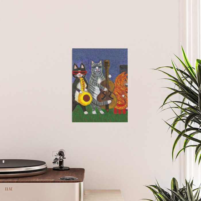 Jazz Cats Poster Gallery Image 2
