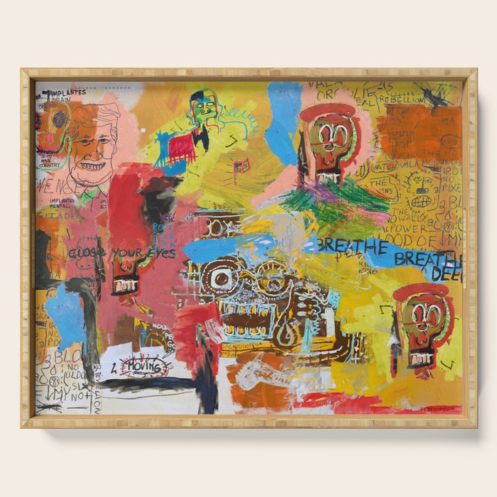 Let the Mind Fly Serving Tray Gallery Image 1