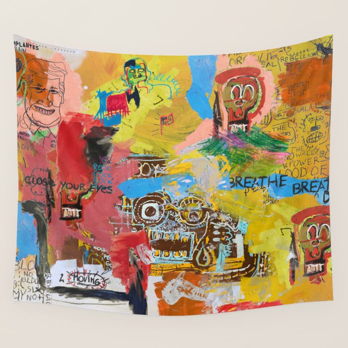 Let the Mind Fly Wall Tapestry Gallery Image 1