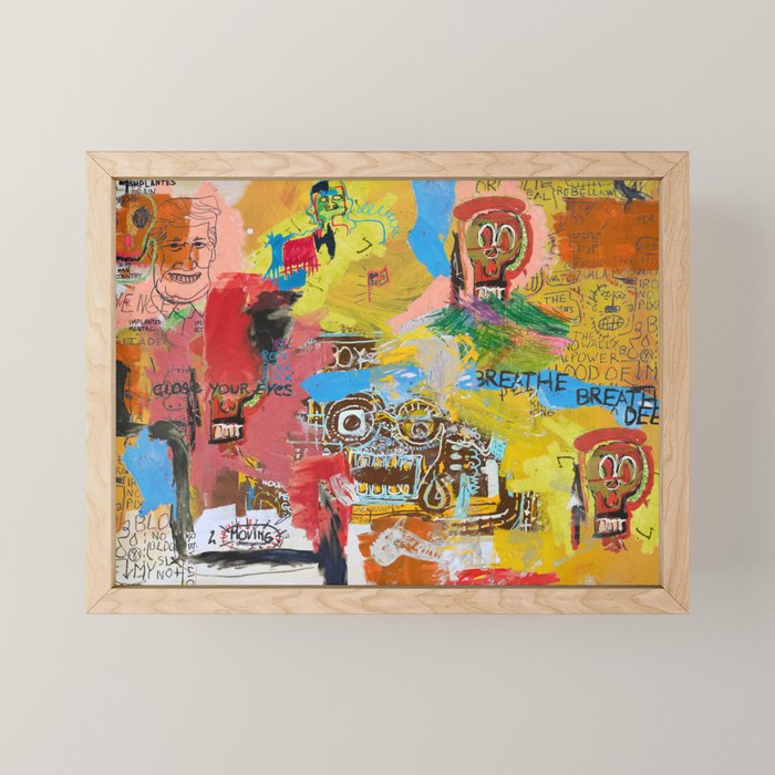 Let the Mind Fly Mini Art Print Gallery Image 1