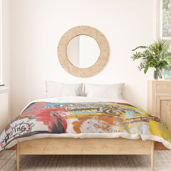 Let the Mind Fly Duvet Cover Gallery Image 3