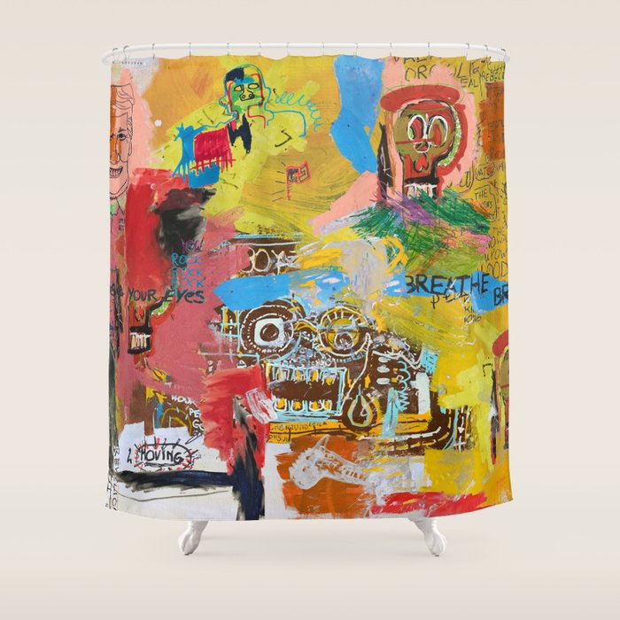 Let the Mind Fly Shower Curtain Gallery Image 1