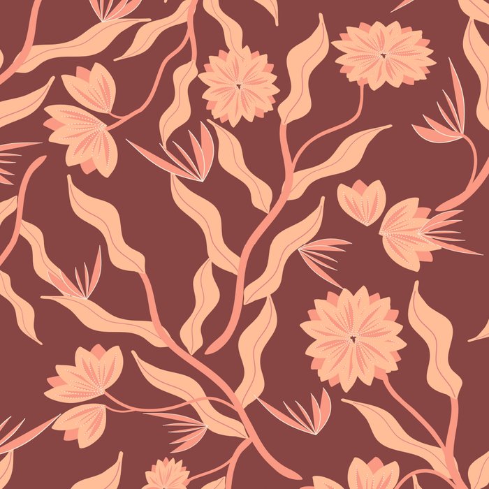 Classic Floral Coffee Mug Gallery Image 2
