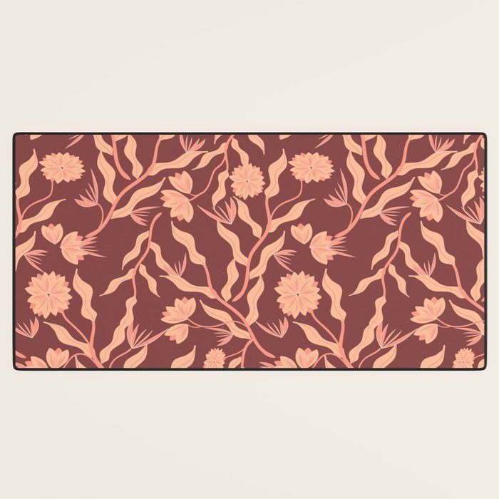Classic Floral Desk Mat Gallery Image 3