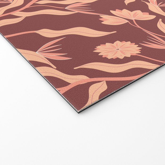 Classic Floral Welcome Mat Gallery Image 2