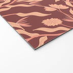 Classic Floral Welcome Mat Gallery Image 2