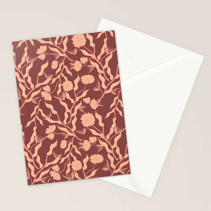 Classic Floral Stationery Card Gallery Image 2