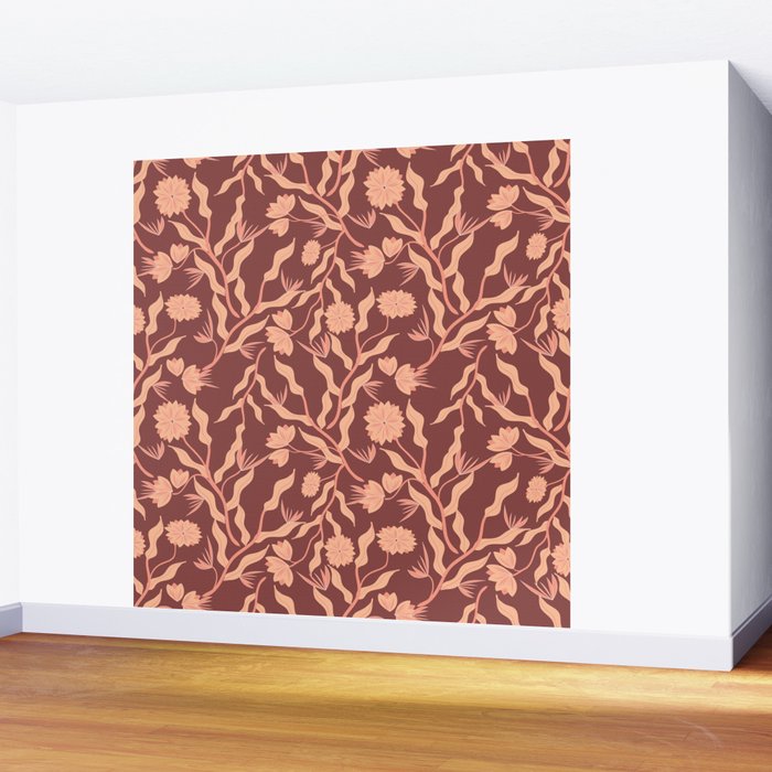 Classic Floral Wall Mural Gallery Image 2