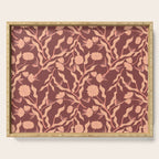 Classic Floral Serving Tray Gallery Image 1