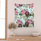 Floral enchant Wall Tapestry Gallery Image 2