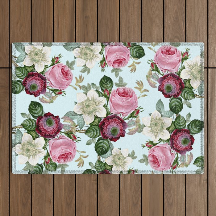 Floral enchant Outdoor Rug Gallery Image 1