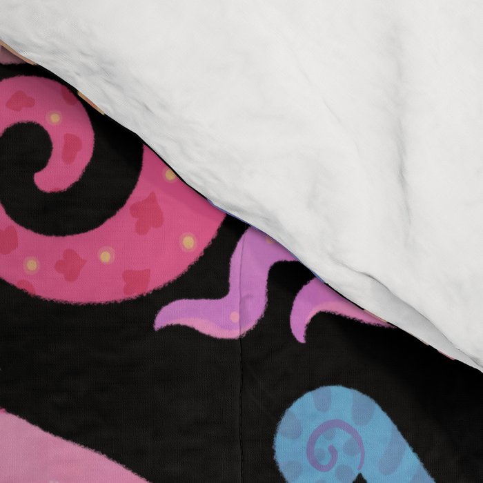 Ancient cephalopods Comforter Gallery Image 4