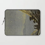 Astronomy for amateurs - 1904 Star Night Sky Landscape Laptop Sleeve Gallery Image 1