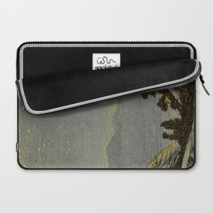 Astronomy for amateurs - 1904 Star Night Sky Landscape Laptop Sleeve Gallery Image 2