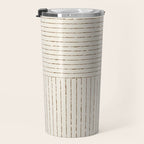 Lines III (Cream) Travel Mug Gallery Image 3