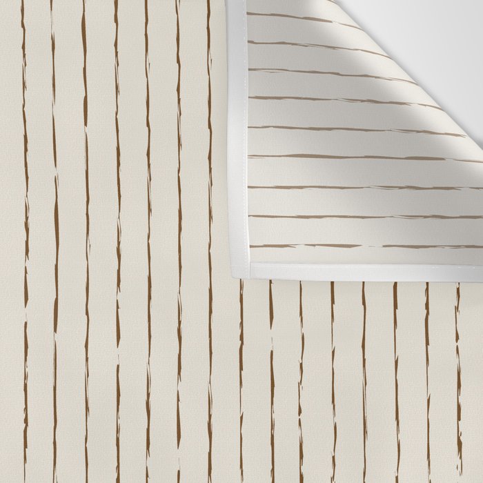 Lines III (Cream) Wall Tapestry Gallery Image 3