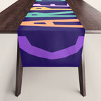 Carpe Diem lettering Table Runner Gallery Image 1