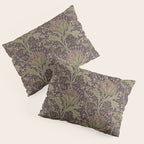 William Morris Artichoke Pimpernel Vintage Pattern Pillow Sham Gallery Image 3