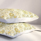 be here now flower power // retro surf art by surfy birdy Pillow Sham Gallery Image 3