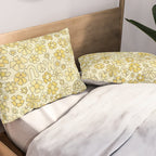 be here now flower power // retro surf art by surfy birdy Pillow Sham Gallery Image 2
