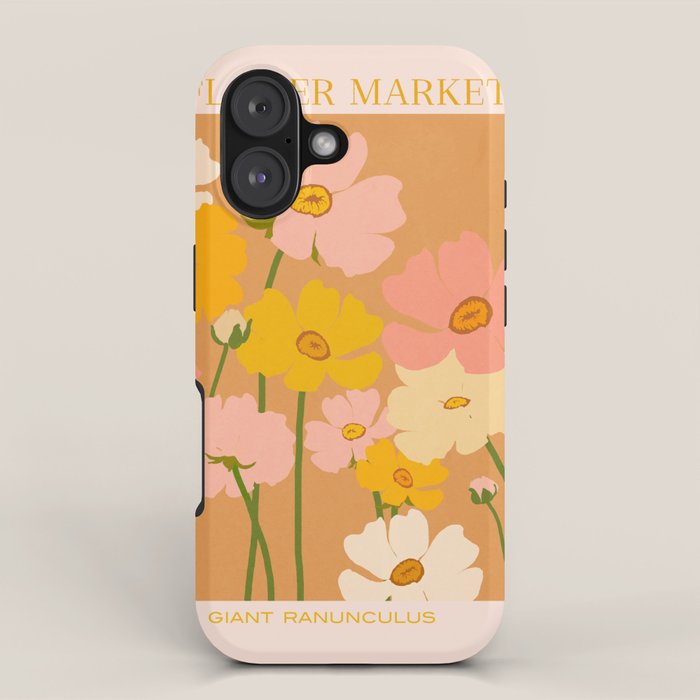 Flower Market - Ranunculus #1 iPhone Case Gallery Image 1