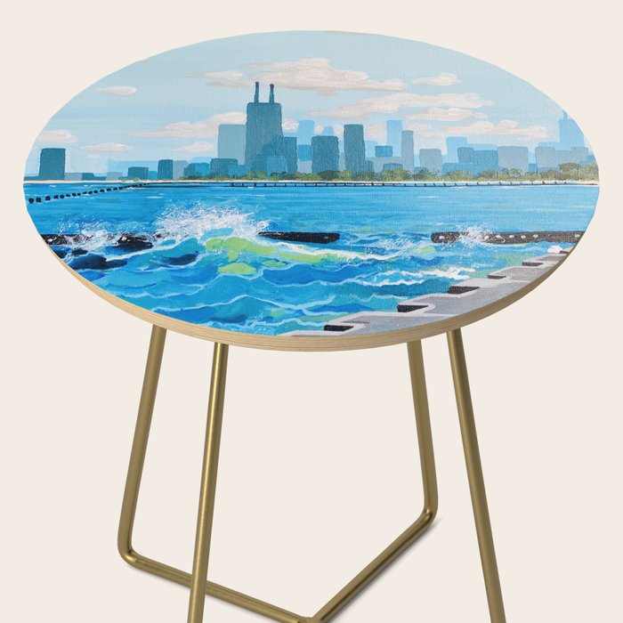 City on the Lake Side Table Gallery Image 2