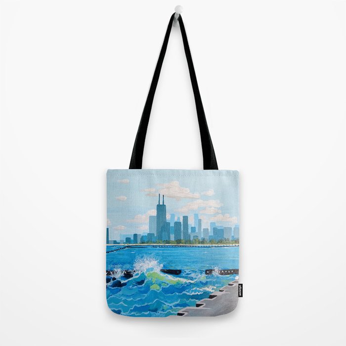 City on the Lake Tote Bag Gallery Image 2