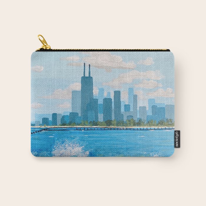 City on the Lake Carry All Pouch Gallery Image 1