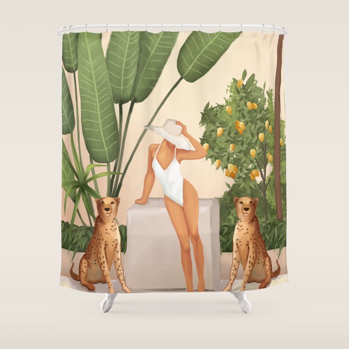 Summer in the Wild Shower Curtain Gallery Image 1