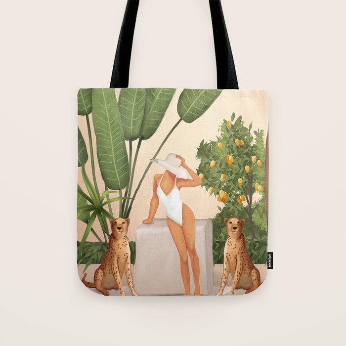 Summer in the Wild Tote Bag Gallery Image 1