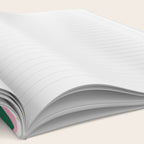 Retro Christmas Thermoses Red Pink and Green on White Notebook Gallery Image 2