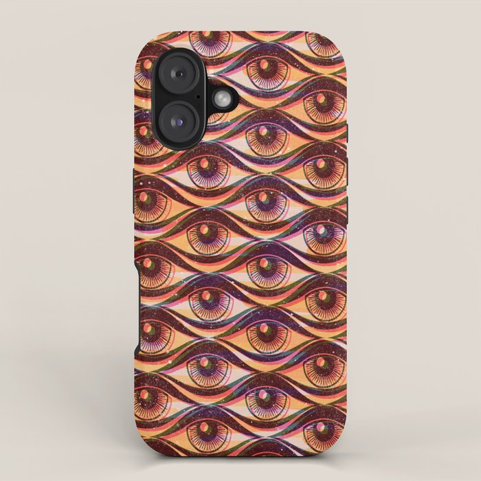 Hypnotized - vintage gold iPhone Case Gallery Image 1