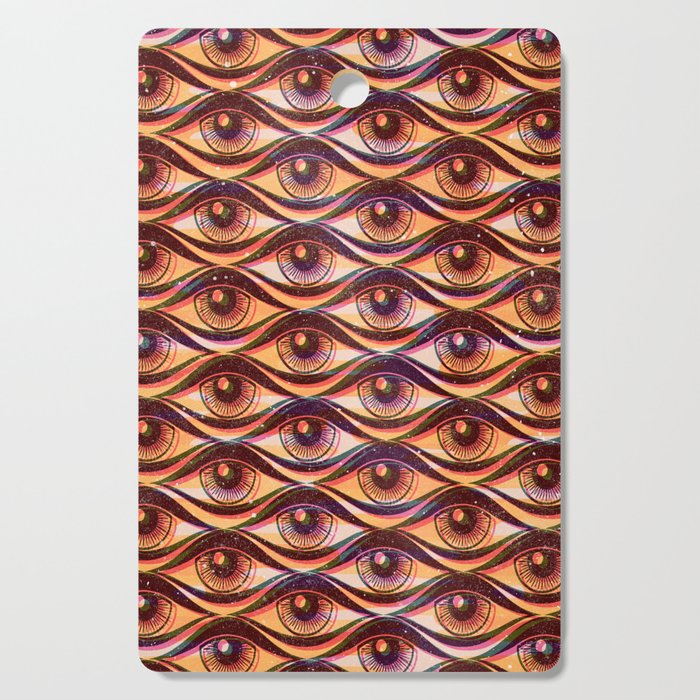 Hypnotized - vintage gold Cutting Board Gallery Image 1