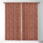 Hypnotized - vintage gold Window Curtain Gallery Image 5