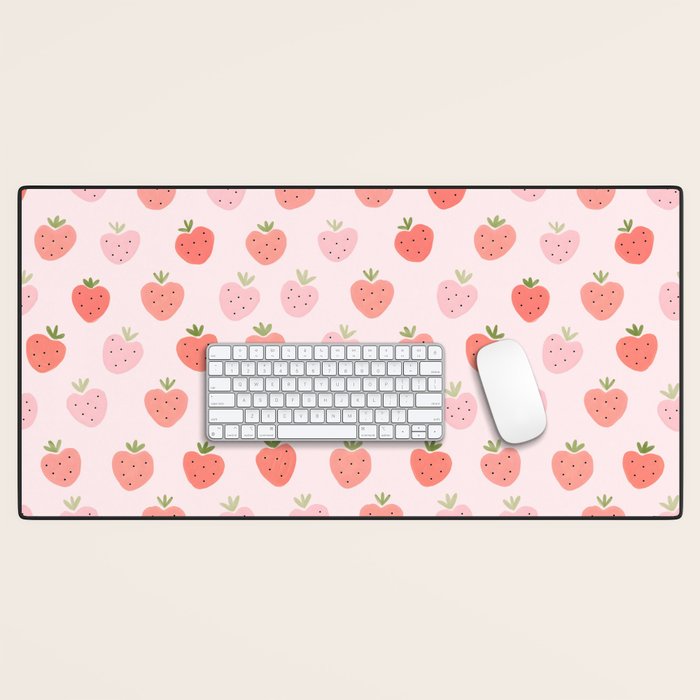Strawberry Sweet Delights Desk Mat Gallery Image 1
