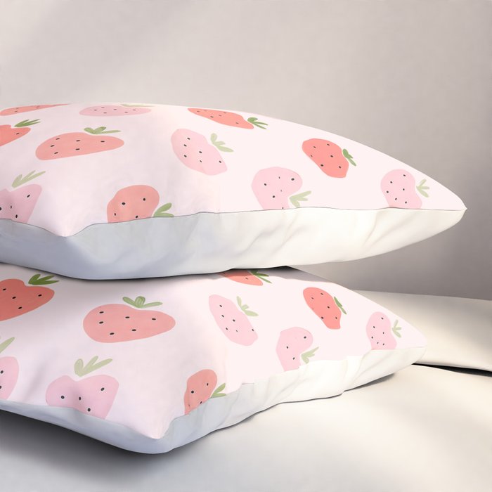 Strawberry Sweet Delights Pillow Sham Gallery Image 3