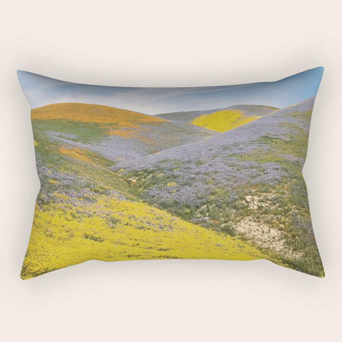 Bloomtown California Rectangular Pillow Gallery Image 1