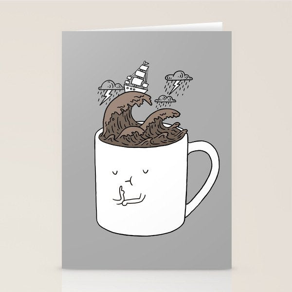 Brainstorming Coffee Mug Stationery Card Gallery Image 1