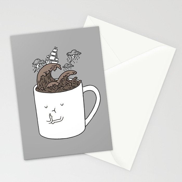 Brainstorming Coffee Mug Stationery Card Gallery Image 2