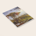 Autumn & Rays of Sun in the Hudson River Valley by Jasper Francis Cropsey Notebook Gallery Image 3