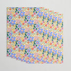 Pure Joy - colorful Floral  Wrapping Paper Gallery Image 3