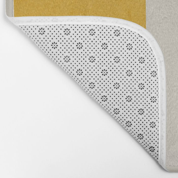 Mid Century Primary Colors Composition 2 Bath Mat Gallery Image 2